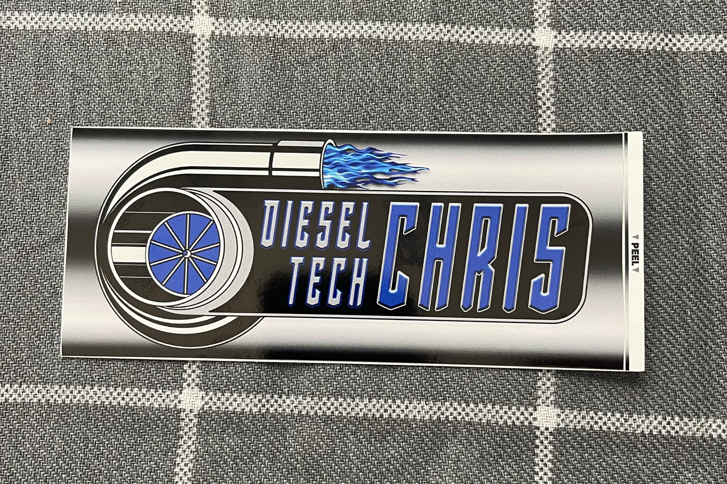 DIESEL TECH CHRIS TURBO STICKER